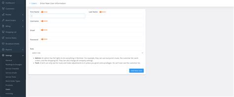 Add, Edit, or Deactivate a User (Web) .